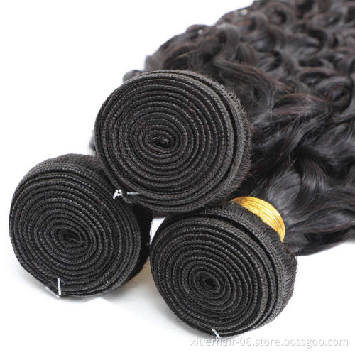 Hair Bundle Raw Virgin Cuticle Aligned Hair,Human Hair Weave Bundle,Wholesale 10A Mink Virgin Brazilian Hair Bundles Water Wave